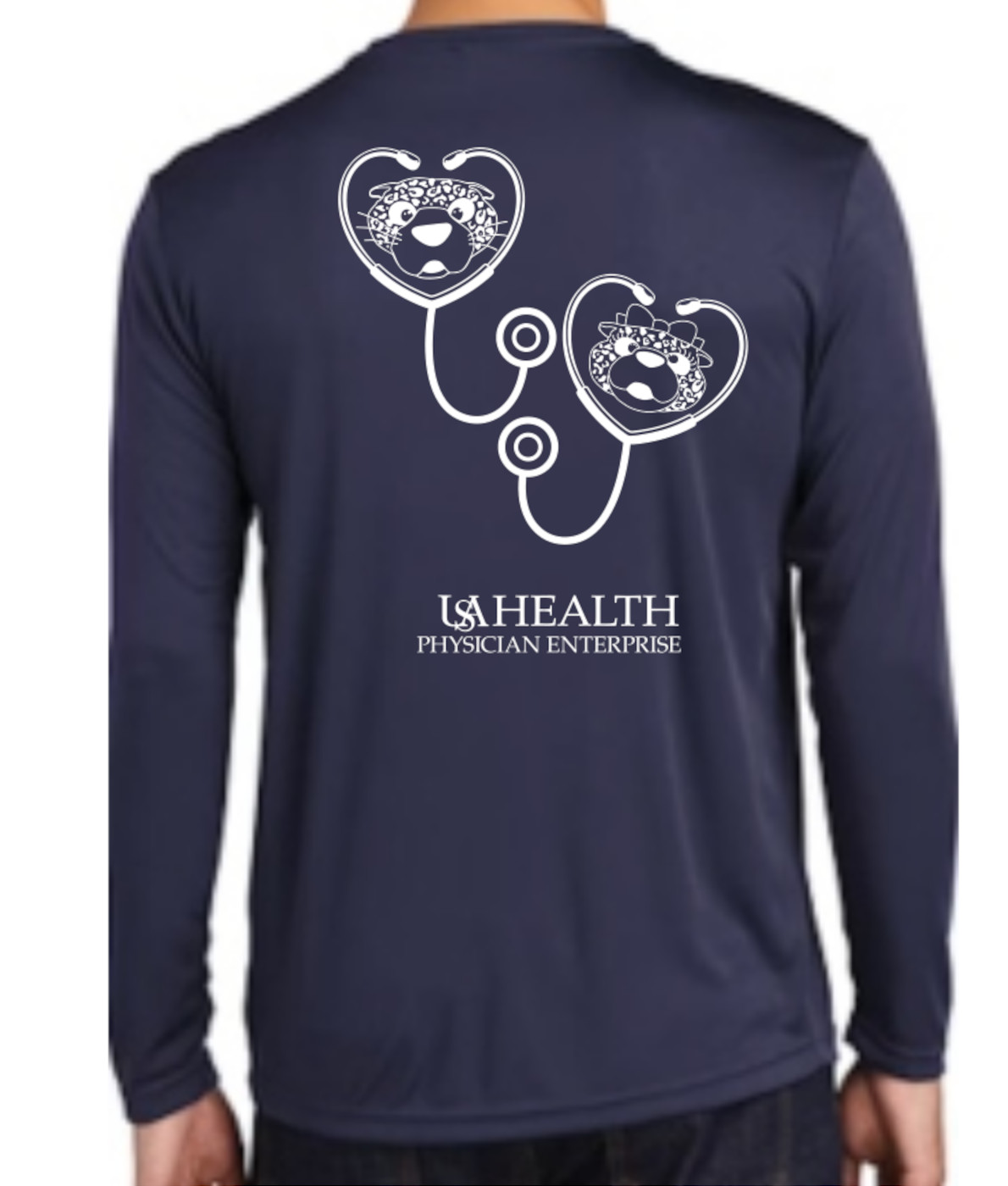 USA Physician Enterprise Long Tee - Image 4
