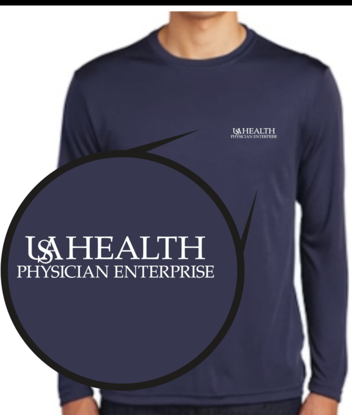 USA Physician Enterprise Long Tee - Image 3